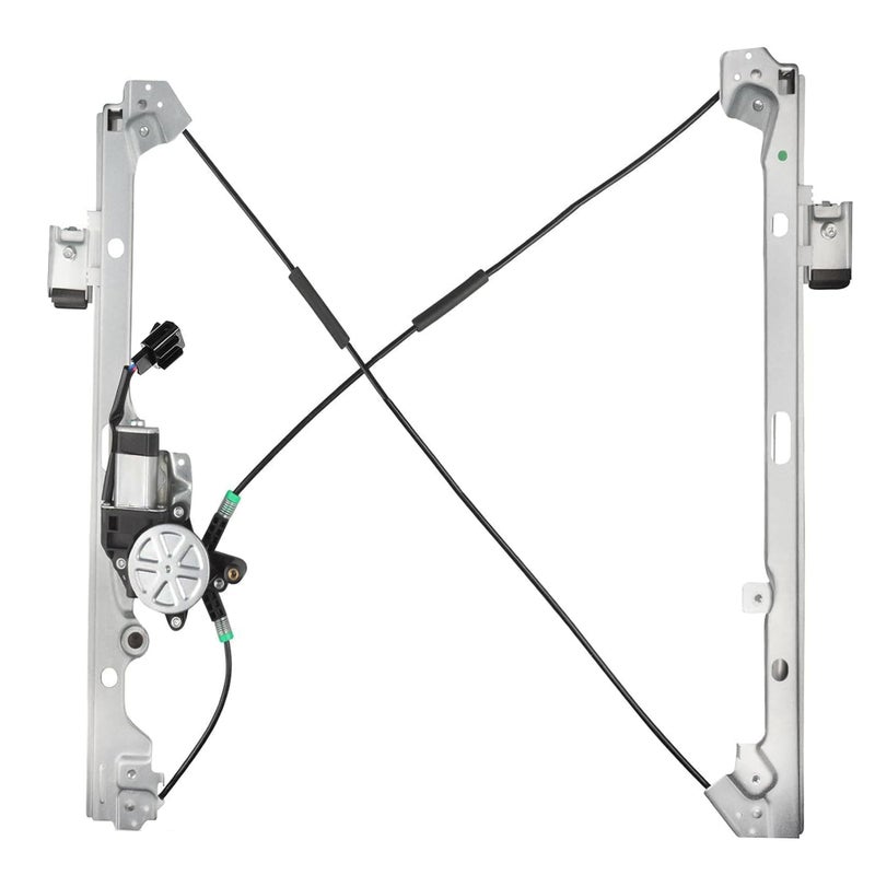 FFFauto 741-644 Front Driver Side Power Window Regulator with Motor Compatible with 2000-2006 GMC Yukon XL Sierra,Chevrolet Tahoe Silverado Avalanche,Cadiliac Escalade,OEM: 11A16,52100,20945138 - Image 1